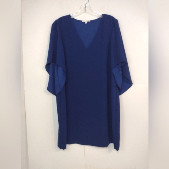 ANNA CATE women's Navy midi dress size (M) - Picture 1 of 12